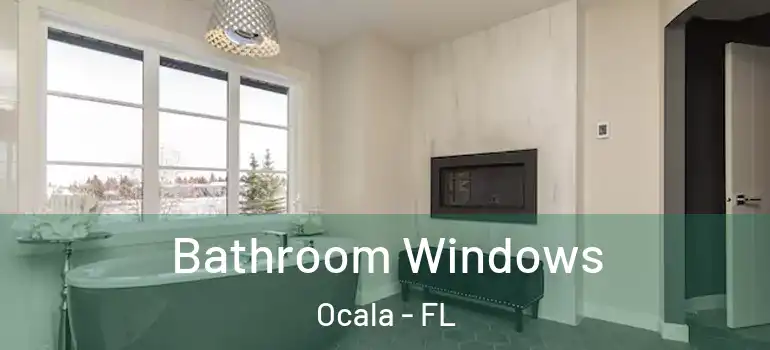 Bathroom Windows Ocala - FL