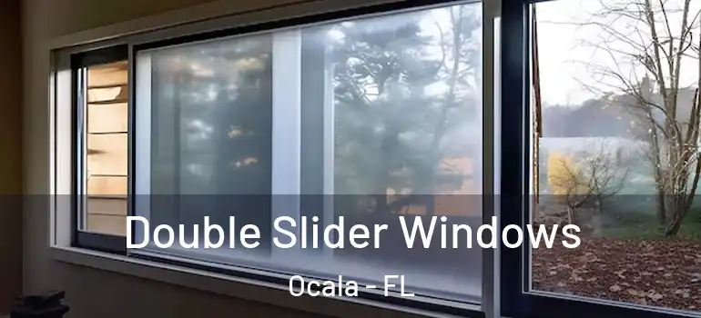 Double Slider Windows Ocala - FL