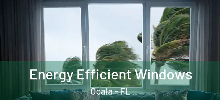Energy Efficient Windows Ocala - FL