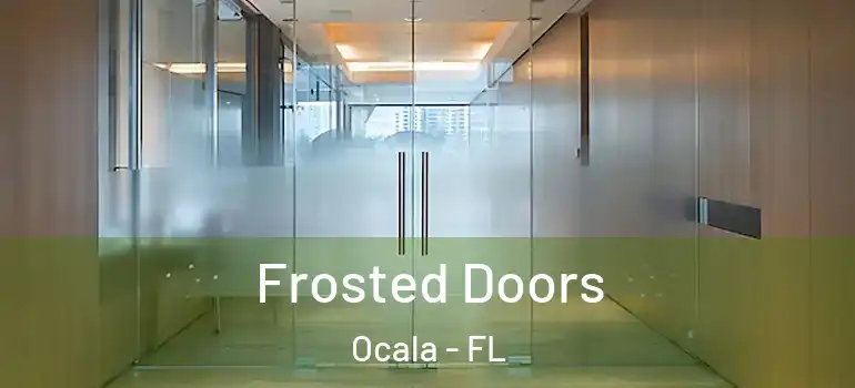 Frosted Doors Ocala - FL