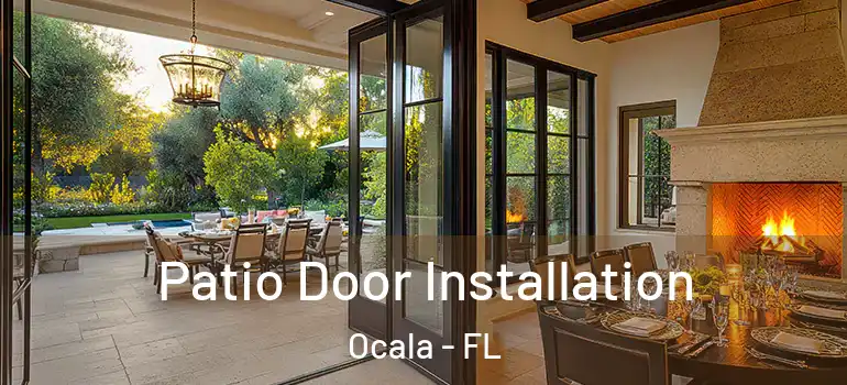 Patio Door Installation Ocala - FL