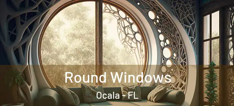 Round Windows Ocala - FL
