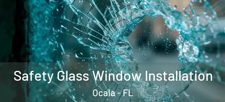 Safety Glass Window Installation Ocala - FL