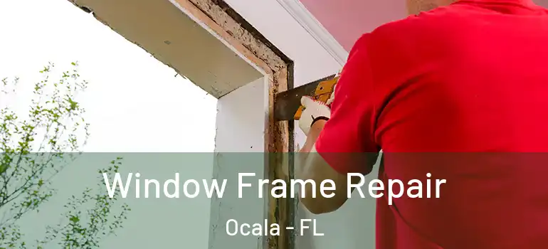 Window Frame Repair Ocala - FL