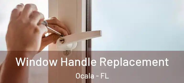 Window Handle Replacement Ocala - FL