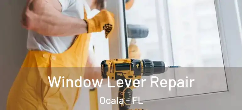 Window Lever Repair Ocala - FL