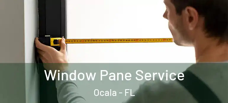 Window Pane Service Ocala - FL
