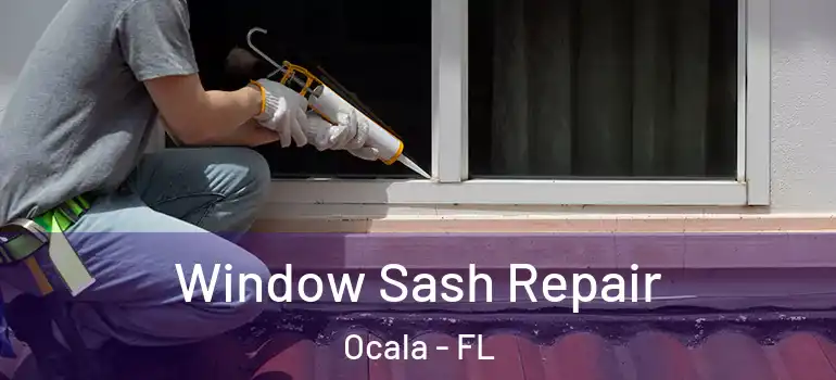 Window Sash Repair Ocala - FL