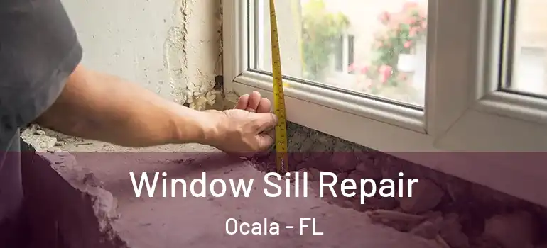 Window Sill Repair Ocala - FL
